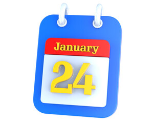 icon calendar 3D Rendering