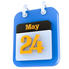 icon calendar 3D Rendering