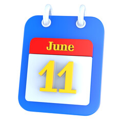 icon calendar 3D Rendering