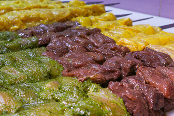 minced mix chicken on a plate