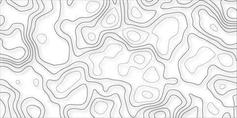 Contour map background Abstract topographic map background Imitation of a geographical Stylized topographic contour map. Geographic line mountain relief. Abstract lines or wavy backdrop background