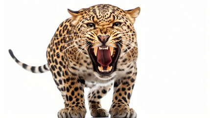 Ferocious looking Leopard