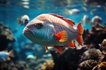Fototapeta premium fish in aquarium