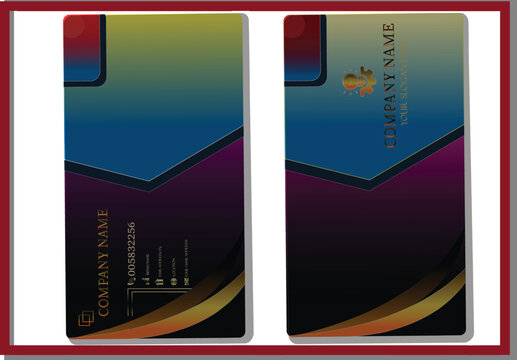 business card set