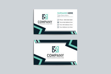 Creative Modern professional business card template