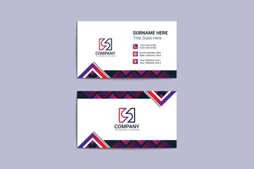 Creative Modern professional business card template