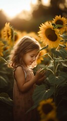Blossoms of Happiness Sunflower Fun for the Little Ones