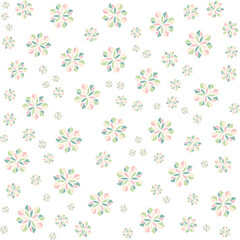 Geometric Flower Pattern