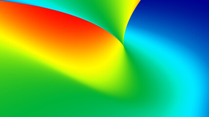 colorful  refreshing abstract wave