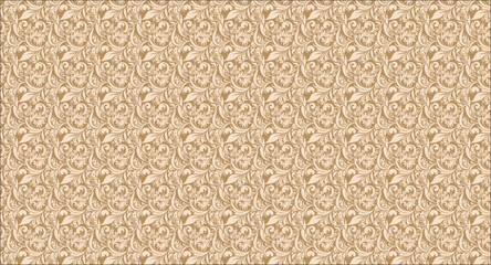 metal texture,  Vector seamless beige pattern with white drops. Monochrome abstract floral background