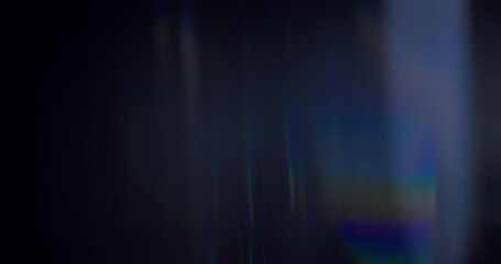 Rainbow Light Veil: Transparent dark backgrounds are gently veiled with a delicate cascade of rainbow lights, evoking a sense of ethereal beauty and adding an enchanting touch to any visual project.