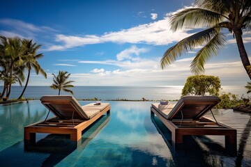 Luxury Infinity Pool Overlooking Ocean

