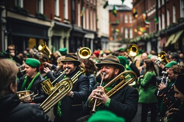 Obraz premium St. Patrick's Day Parade Celebration