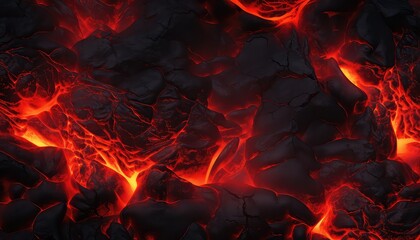 volcanic heat: abstract lava melt texture,background