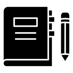 Journal Icon Element For Design