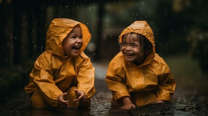 Rainy Day Delight Children's Resilient Play