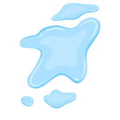 Set puddle Vektor