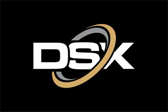 DSX creative letter logo design vector icon illustration