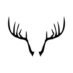 deer antlers icon