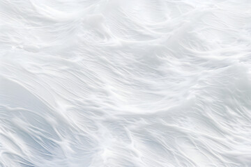 Milky white water wave texture