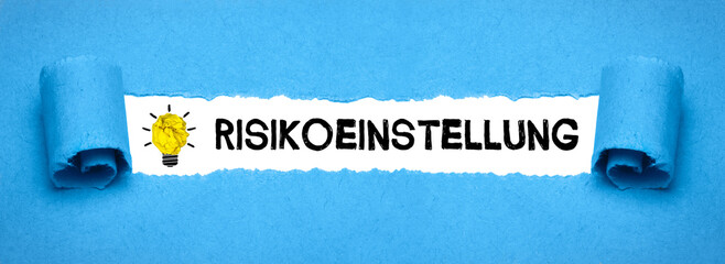Risikoeinstellung	