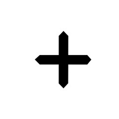 Obraz premium Plus icon set