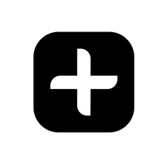 Obraz premium Plus icon set