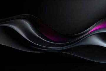 empty soft black background