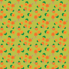 Abstract flower pattern background. Vector illustration.