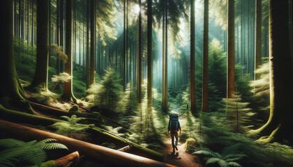 静寂の森: 自然と一体になる旅