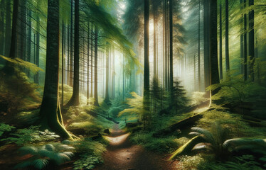 静寂の森: 自然と一体になる旅