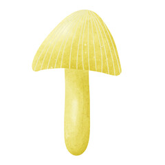 Yellow mushroom