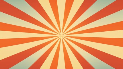 Fototapeta premium a sun and a vintage striped background. Bright, cool signs or posters. Sunburst background in the past..aspect of wallpaper in graphic design.