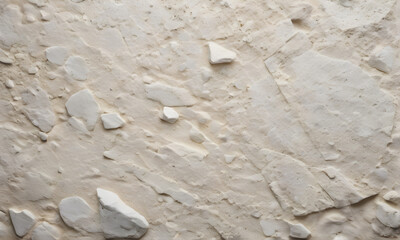 Warm white rough grainy stone texture background, Generative AI