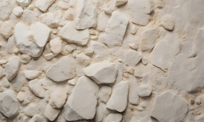 Warm white rough grainy stone texture background, Generative AI
