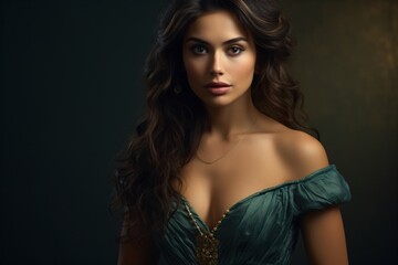 Naklejka premium a pretty woman