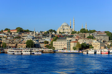 Fototapeta na wymiar スレイマニエ・モスク　イスタンブール旧市街