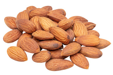 Cutout Pile of Almond Seed