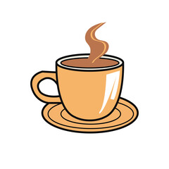 Coffee cup illustration