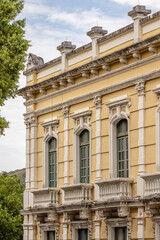 fachada externa do Palácio Anchieta, na cidade de Vitória, Estado do Espirito Santo, Brasil