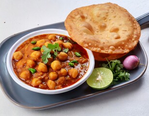Chola Bhatura Dish