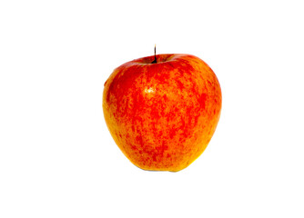 wet freh raw  golden dilicious apple