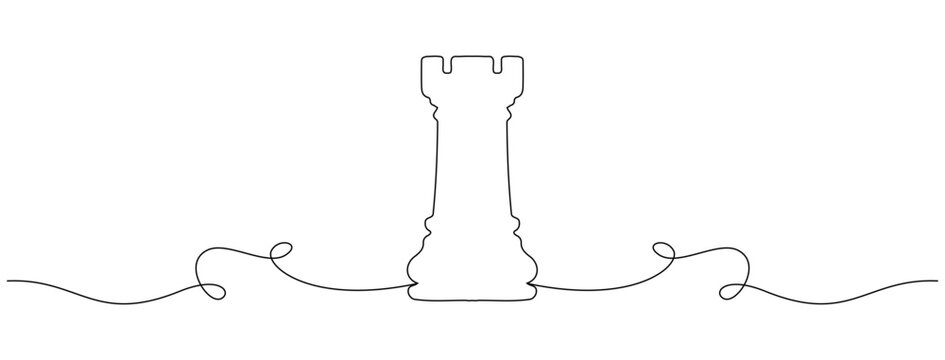 chess pawn line art