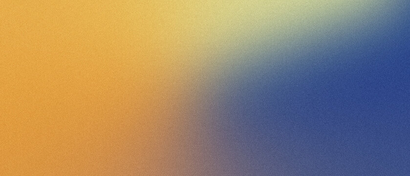 Fototapeta 抽象的なノイズ背景 青と黄色のグラデーション