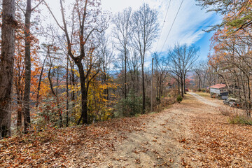 fall mountain landscape