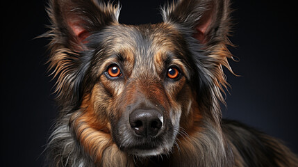 Fototapeta premium portrait of a german shepherd