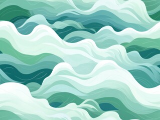 seamless pattern template wave