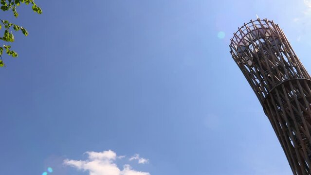 the loermecke tower in the german sauerland video