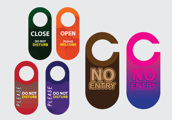 door hanger template