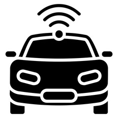 Mobility glyph icon illustration vector graphic